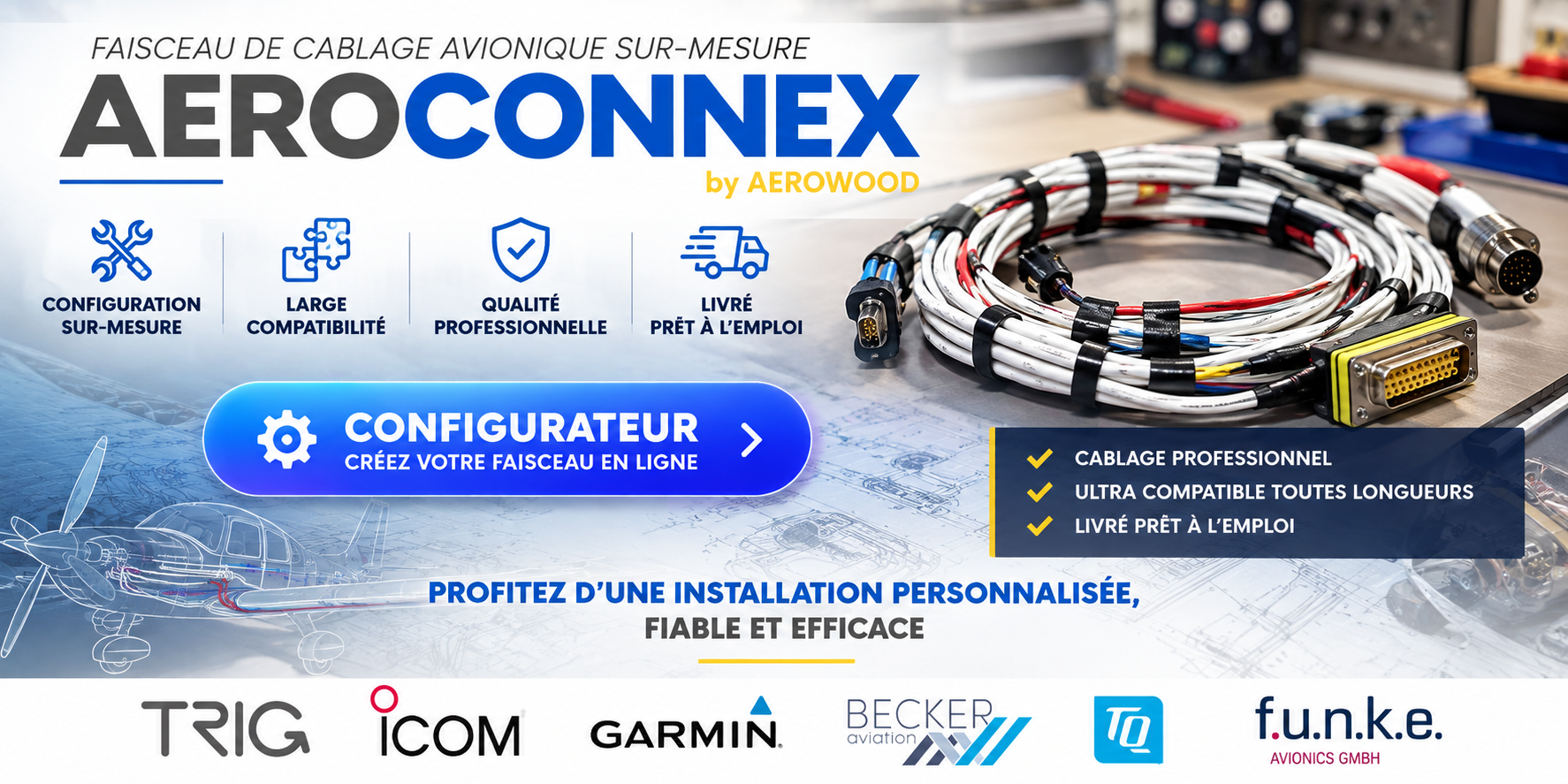  AEROCONNEX - Custom Avionics Wiring Harness